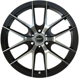 Orb 15 Black and Machined (sold as a set)
