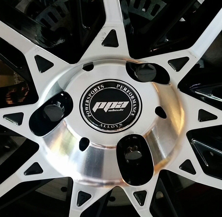 Spline Drive Lug Nut Kit Black PPA Wheels